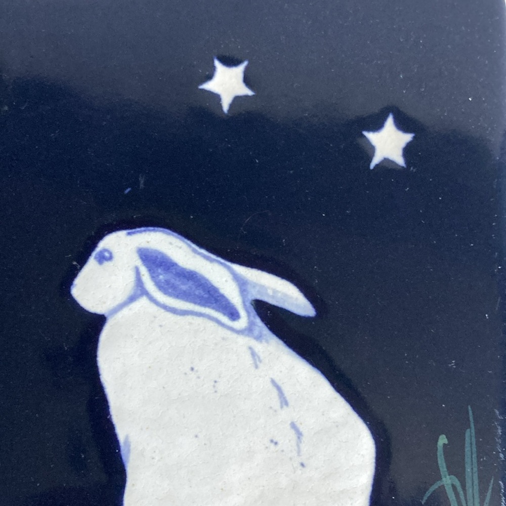 Rabbit Moon Night Ceramic Tile Karen Howell
Trivet - Picture 4 of 7